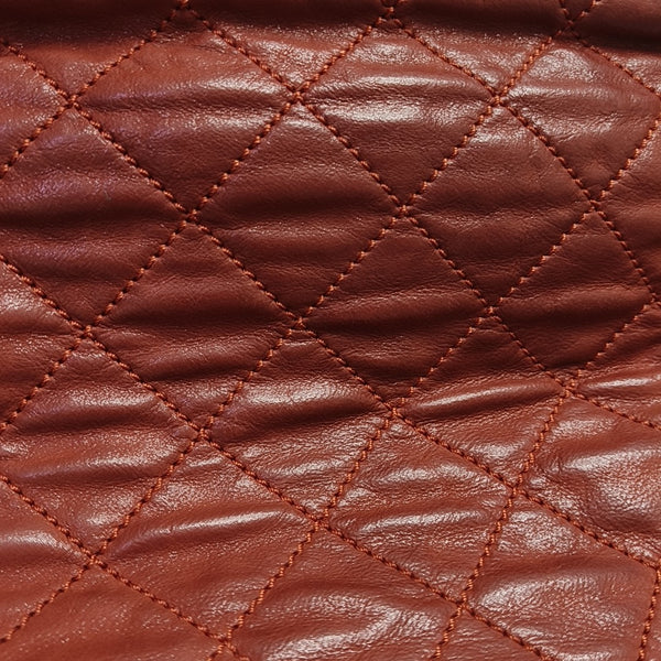 HAMPTONS CC Quilted Calfskin Red