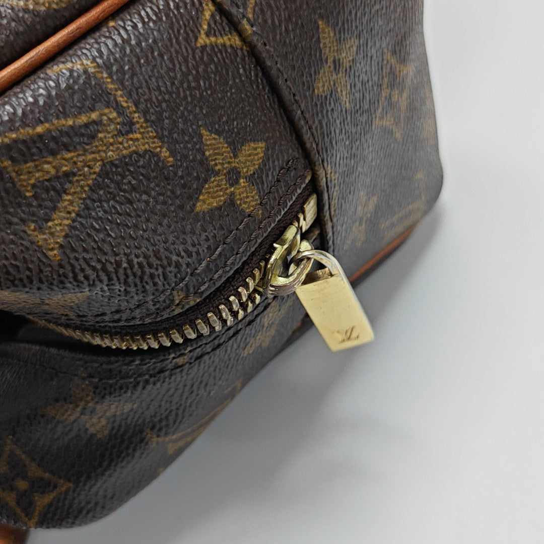 CITE Monogram Coated Canvas Brown