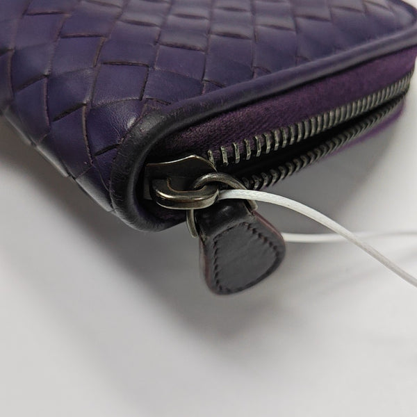 Lambskin Wallet Purple