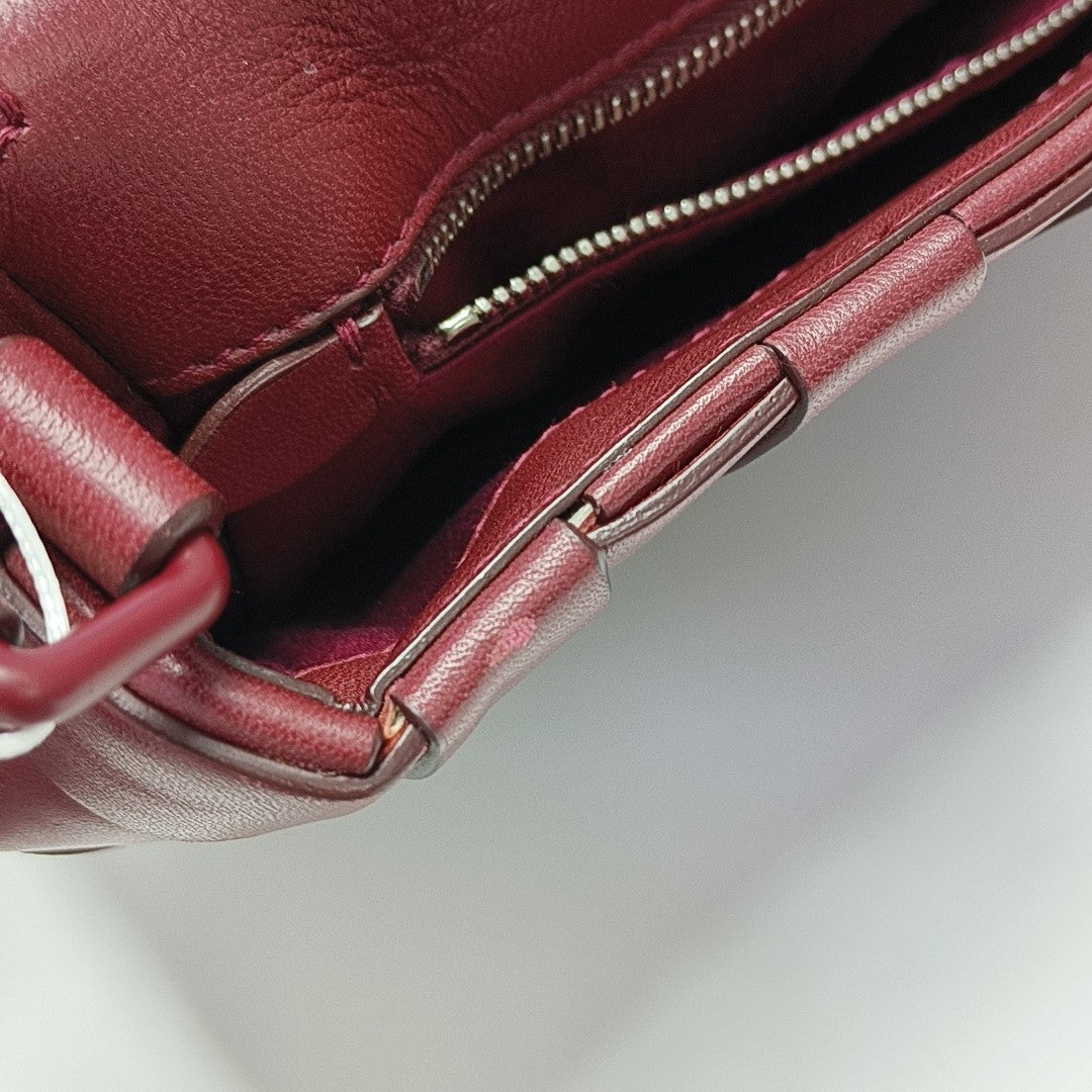 Intreccio Lambskin Red