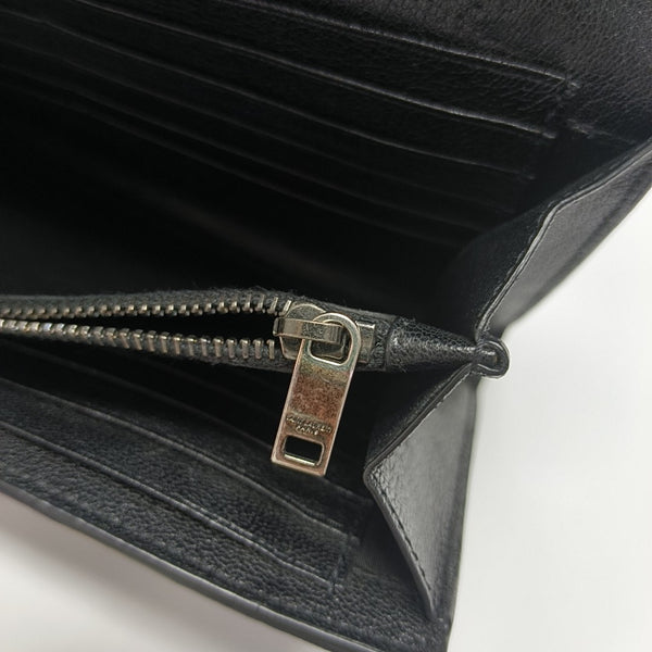 MONOGRAM Medium Chevron Calfskin Black