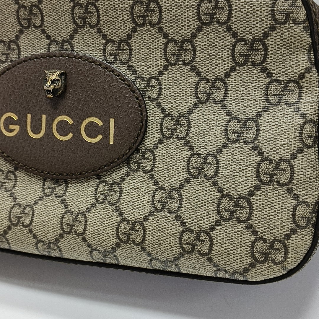 Neo Vintage Monogram Coated Canvas Beige
