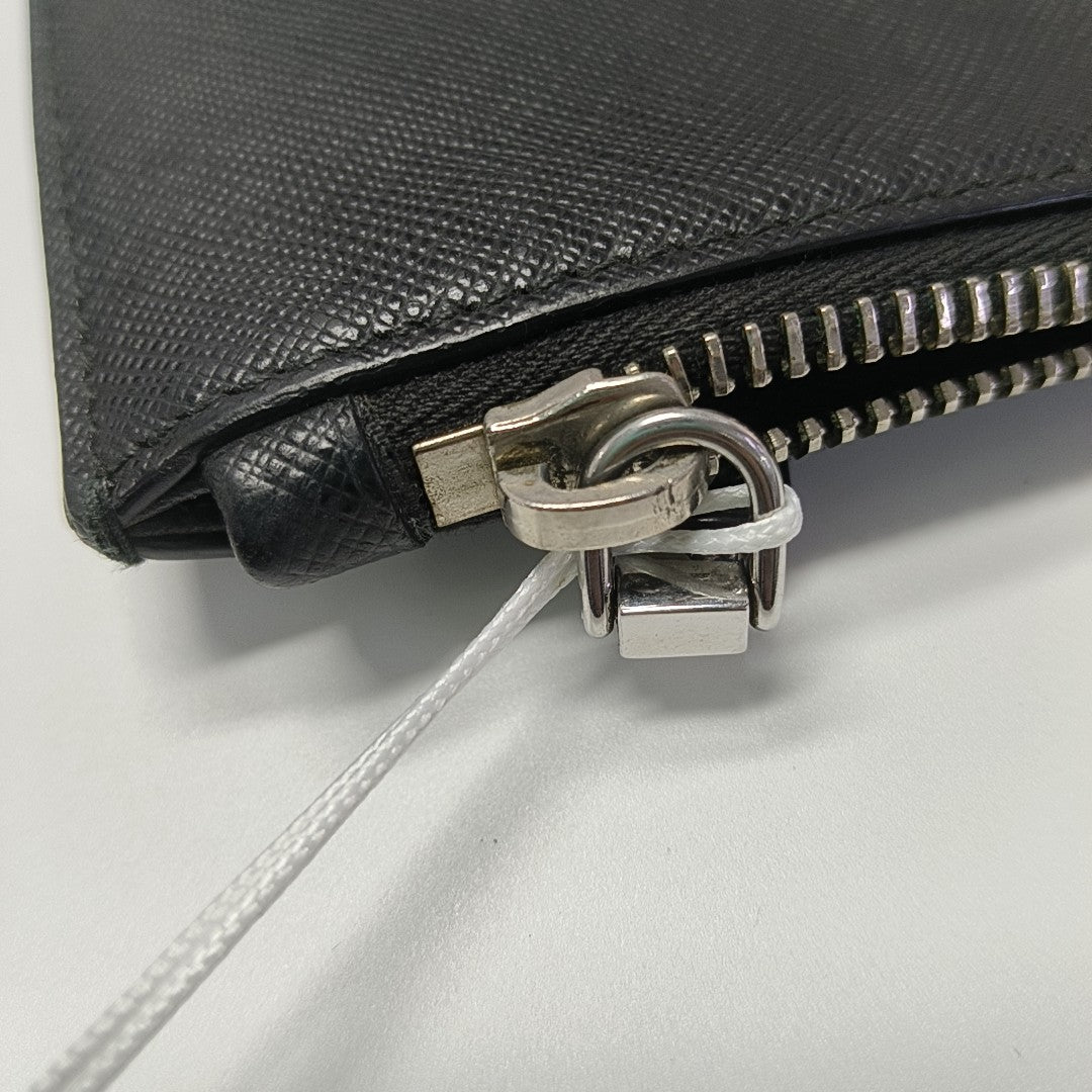 Clutch Saffiano Calfskin Black