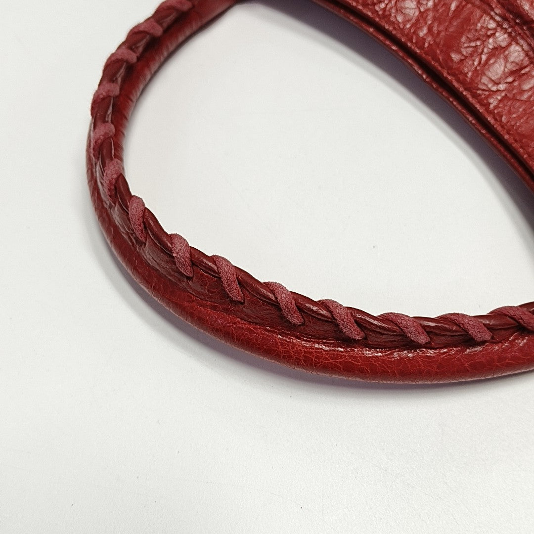 Classic City Medium Lambskin Red