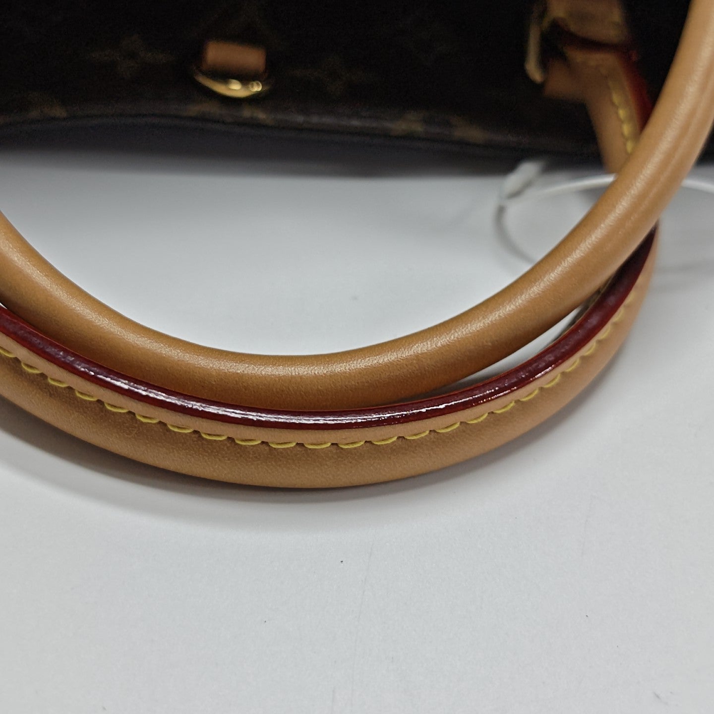 MONTAIGNE Monogram Coated Canvas Brown