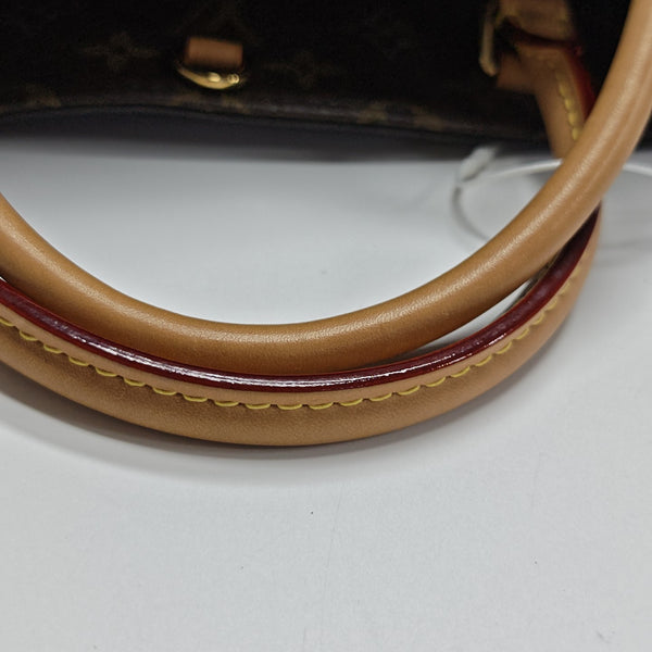 MONTAIGNE Monogram Coated Canvas Brown