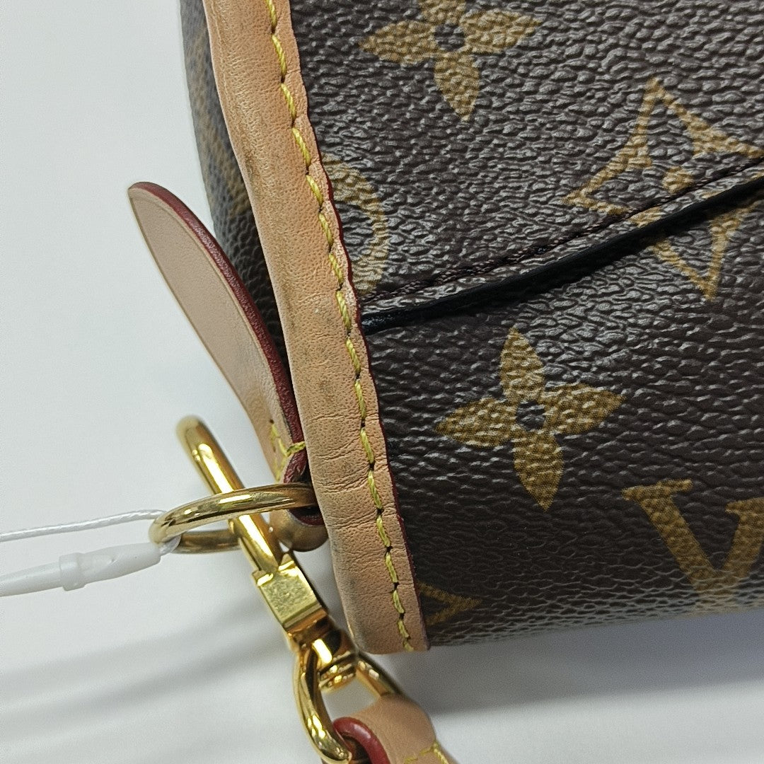 DIANE Monogram Coated Canvas Brown