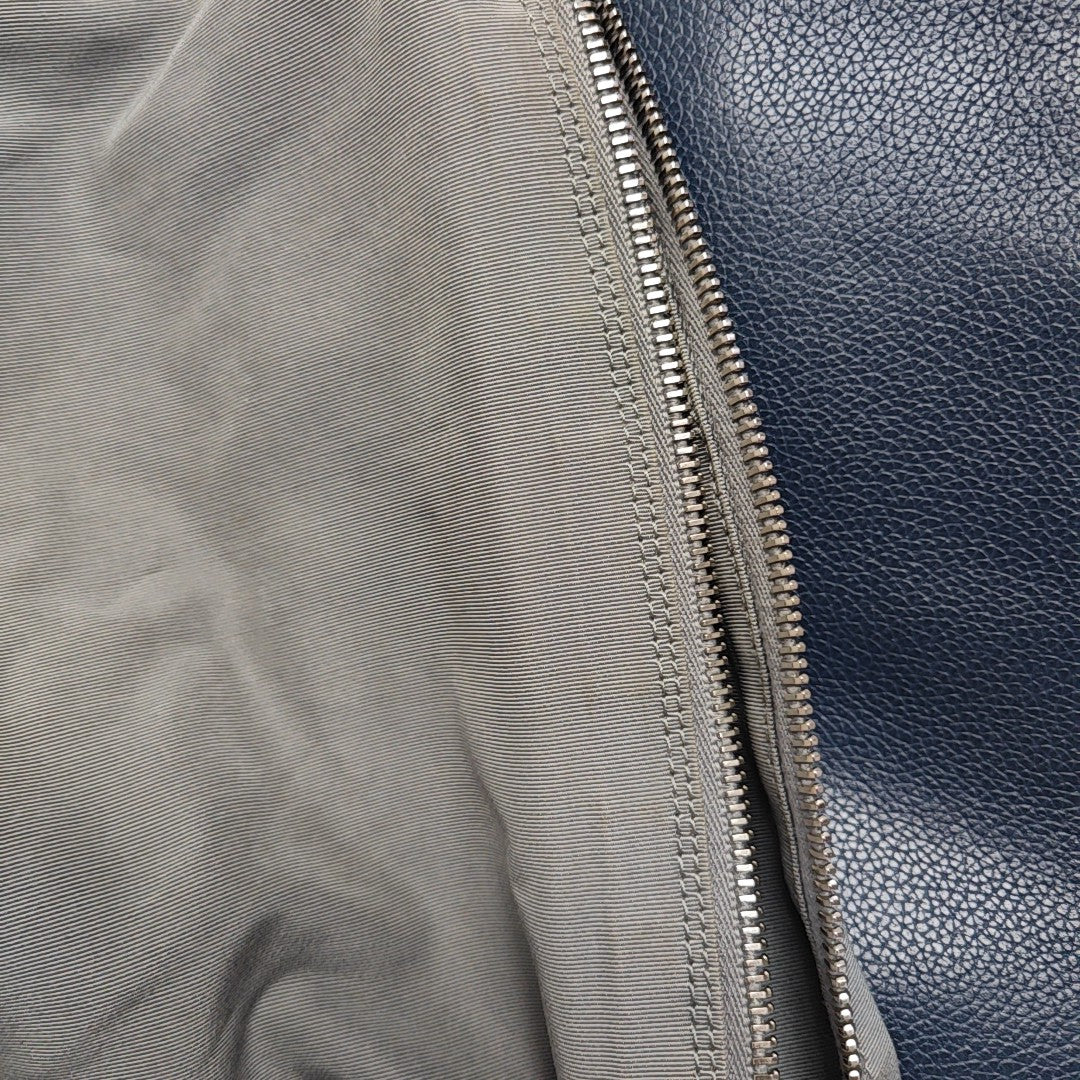 CERF Grained Calfskin Blue