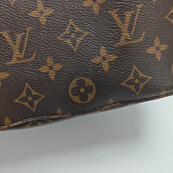 NÉONOÉ MM Monogram Coated Canvas Brown