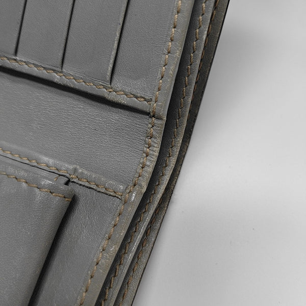 Monogram Calfskin Wallet Gray