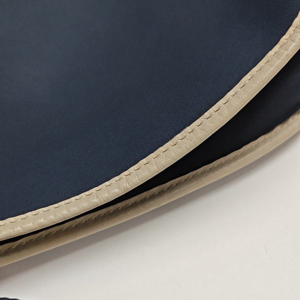 Calfskin Shoulder Bag Blue