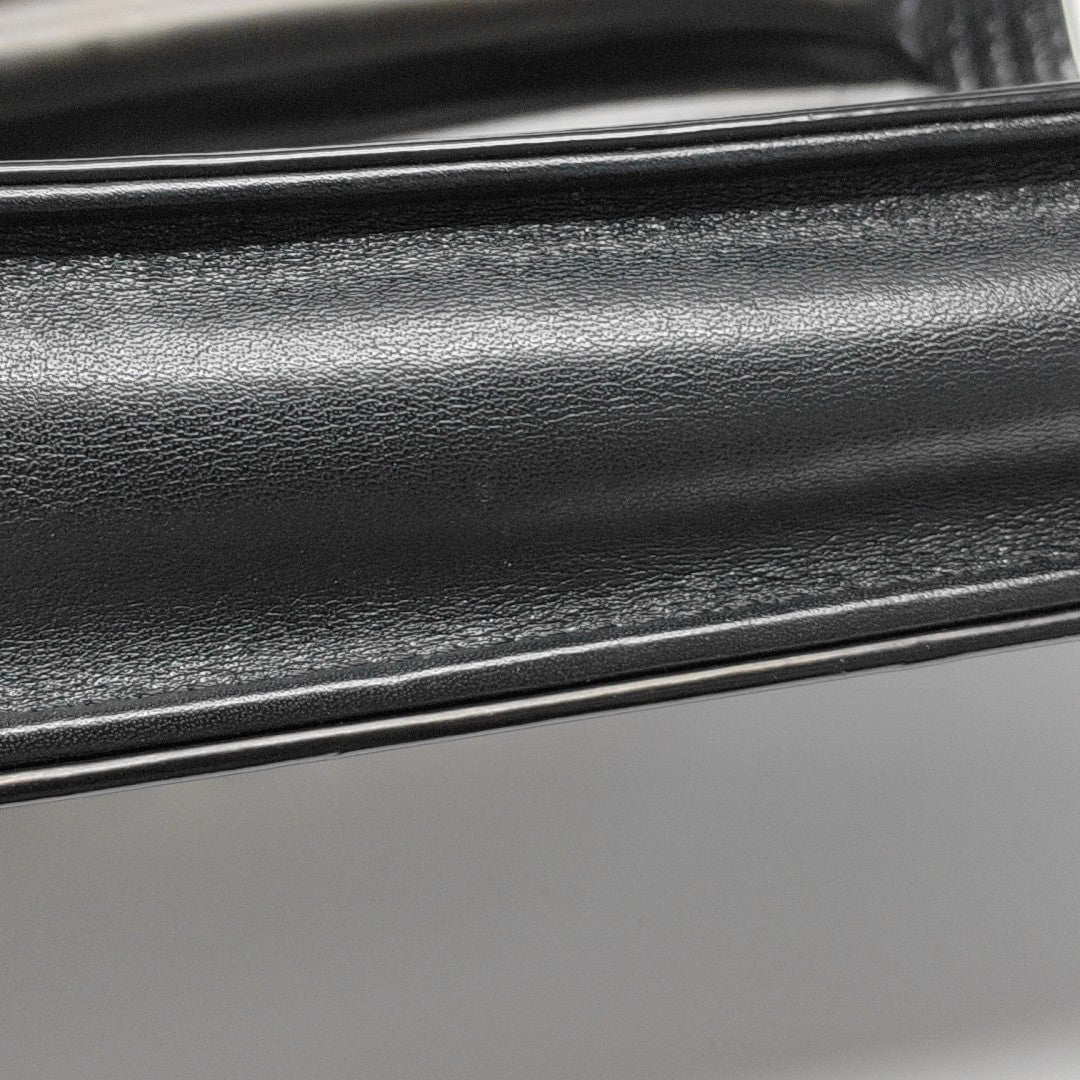 BOY CHANEL WOC Patent Leather Black