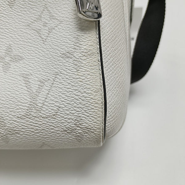 OUTDOOR PM Monogram Coated Canvas White