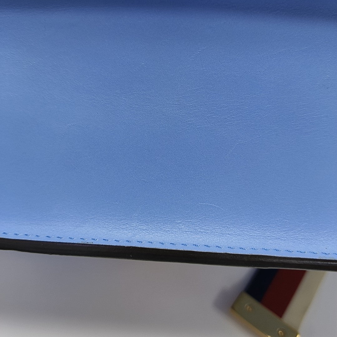 Sylvie Small Calfskin Blue