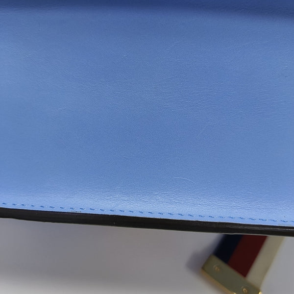 Sylvie Small Calfskin Blue