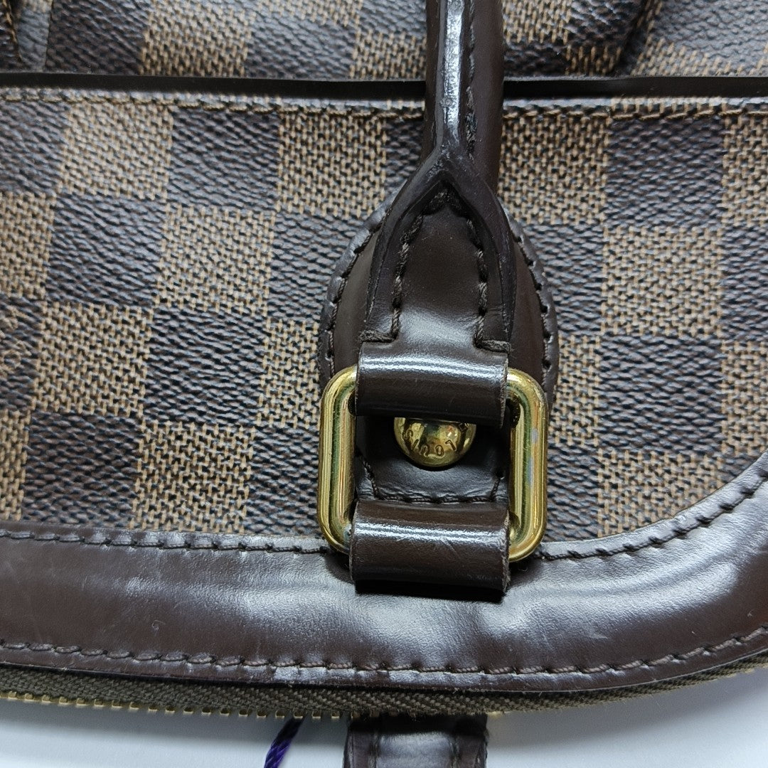 TREVI PM Damier Ebene Coated Canvas Brown