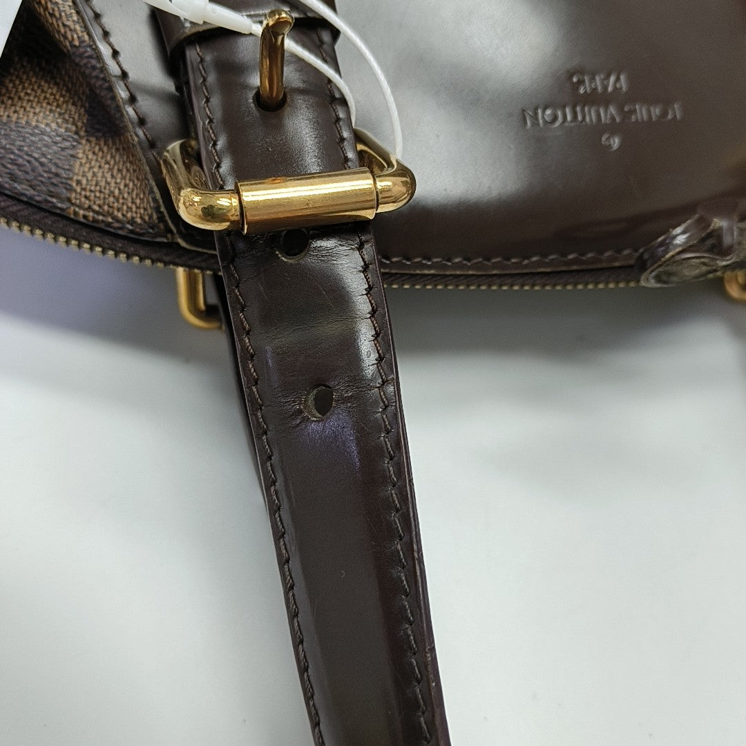VERONA MM Damier Ebene Coated Canvas Brown