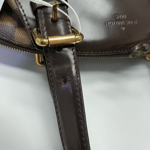 VERONA MM Damier Ebene Coated Canvas Brown