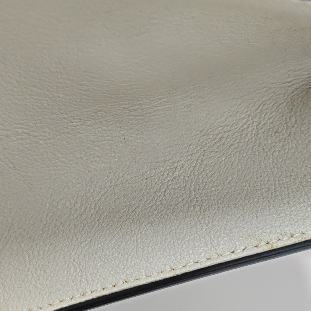 Diana Small Calfskin White