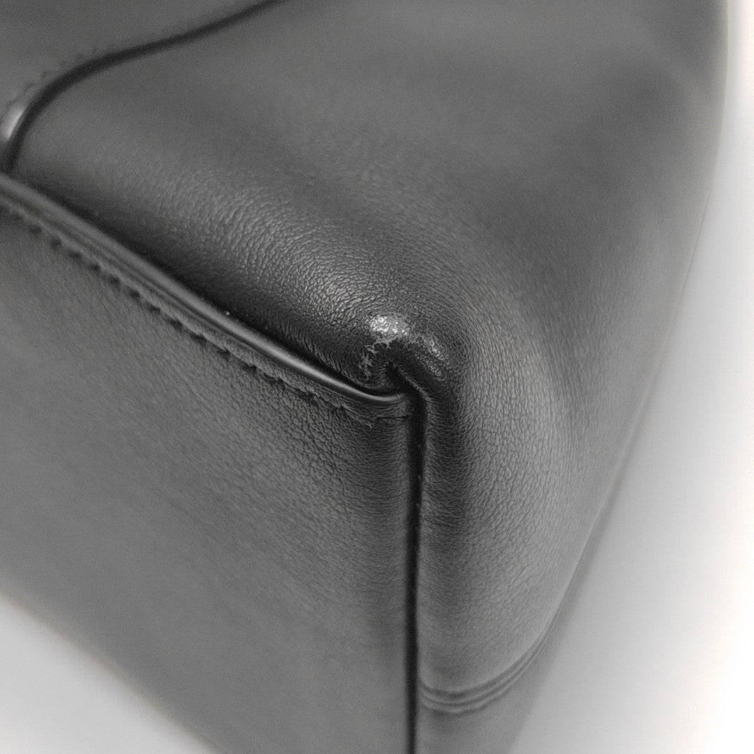 Downtown Small Quilted Calfskin Black