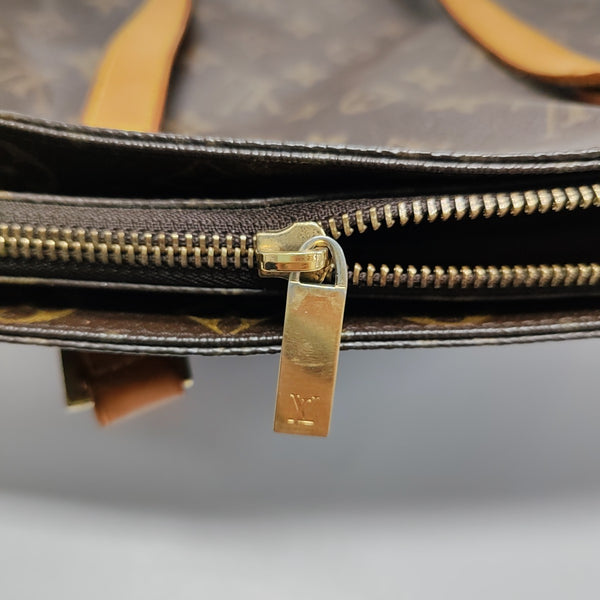 PIANO Monogram Coated Canvas Brown