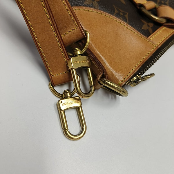 ODEON Monogram Coated Canvas Brown