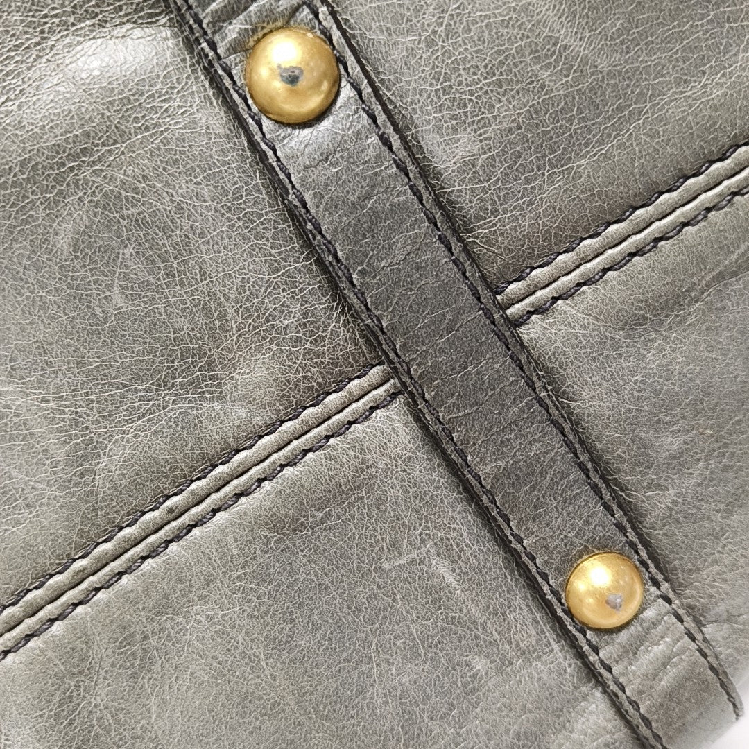Bow Calfskin Gray