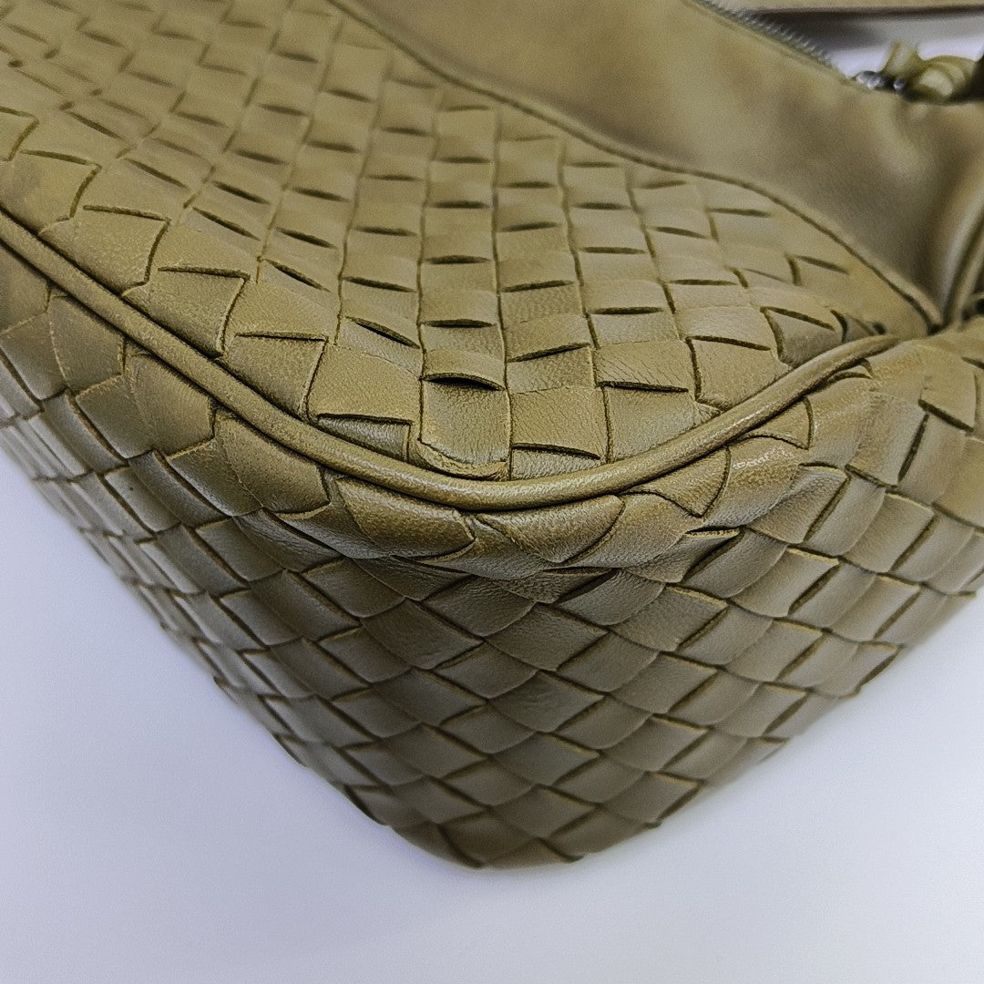 Lambskin Crossbody Bag Green