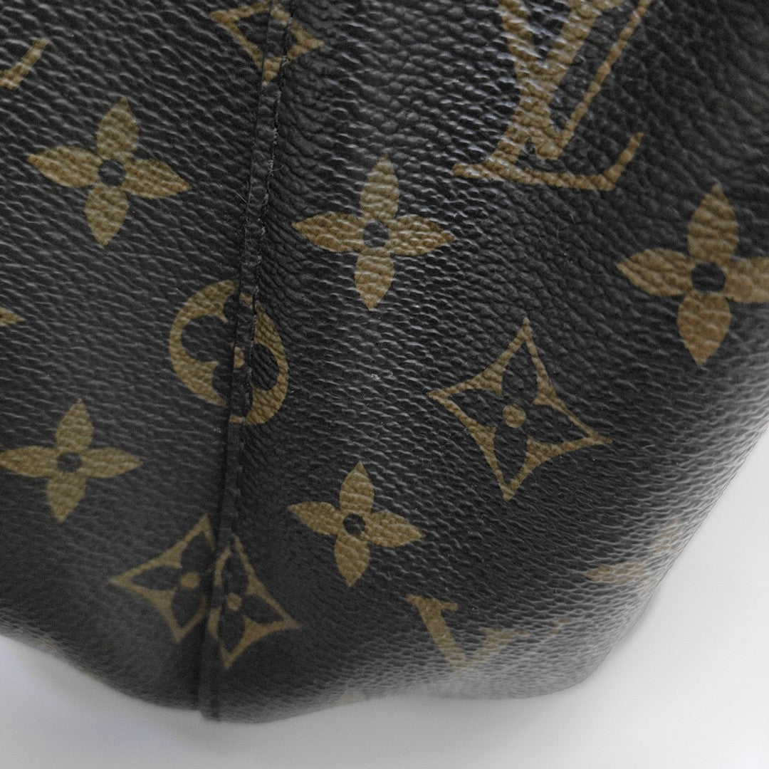 NÉONOÉ MM Monogram Coated Canvas Brown