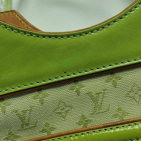 KATHLEEN Mini Monogram Canvas Green