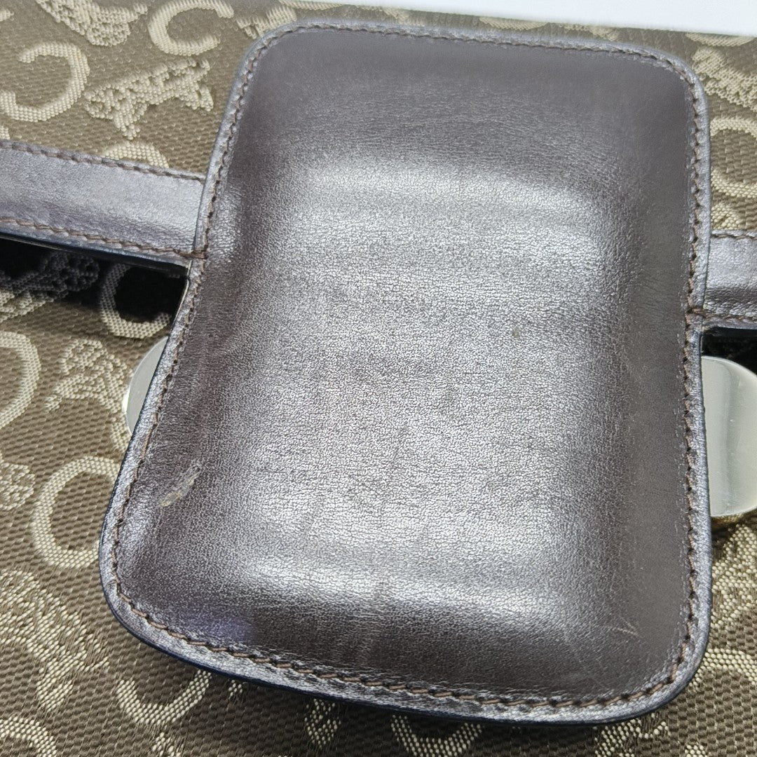 Canvas Shoulder Bag Brown