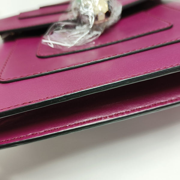 SERPENTI FOREVER Small Calfskin Red