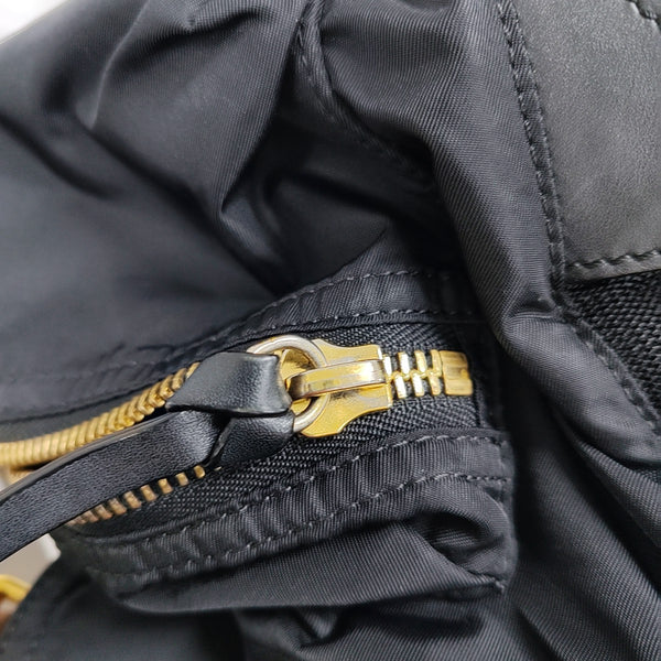 The Rucksack Medium Nylon Black
