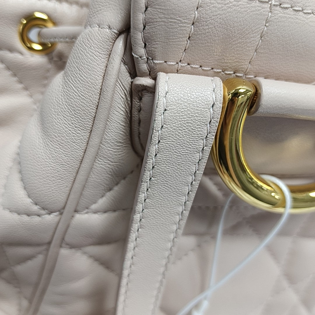 Dior Caro Small Cannage Lambskin Pink
