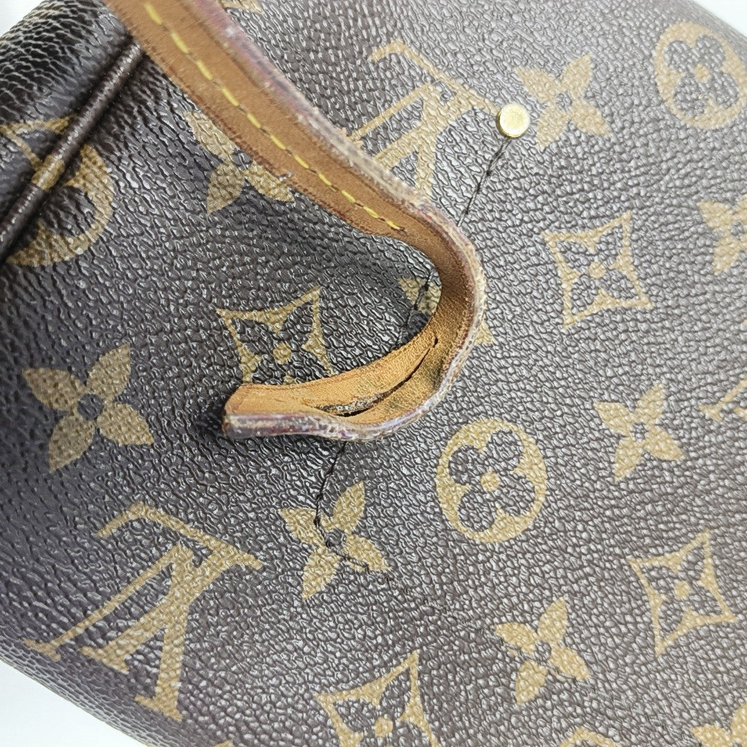 FAVORITE MM Monogram Coated Canvas Brown