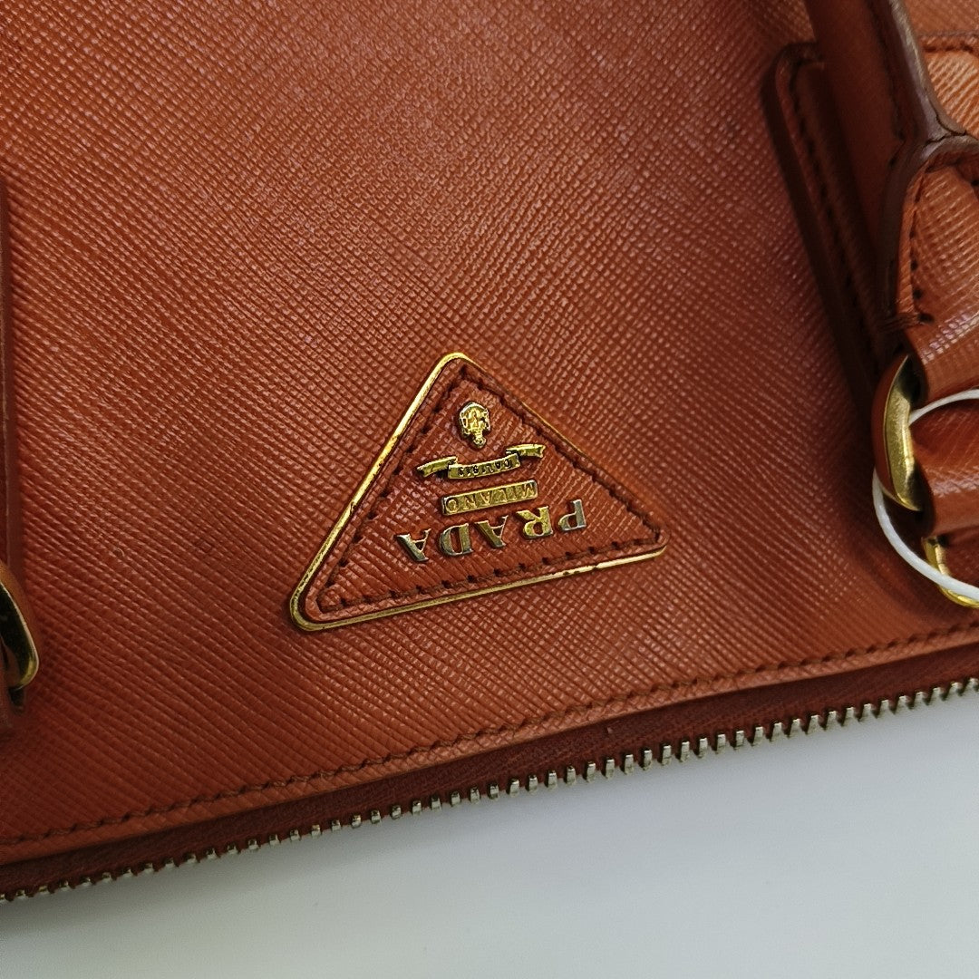 Promenade Saffiano Calfskin Orange