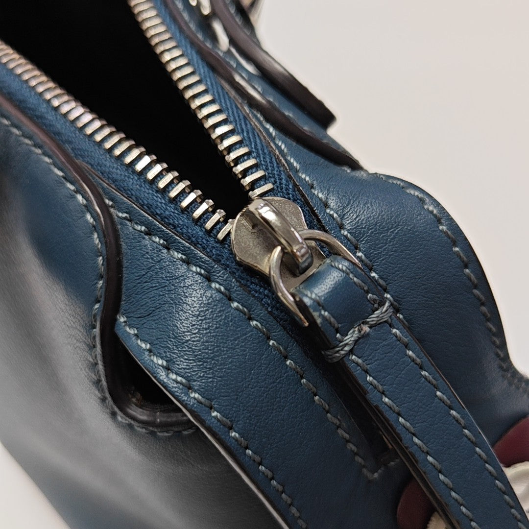 By The Way Medium Calfskin Blue