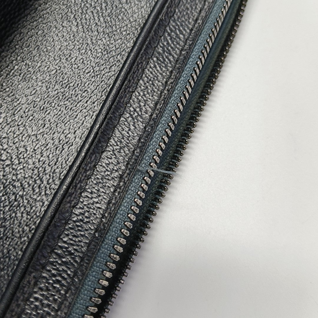 ALPHA Damier Graphite Coated Canvas Gray