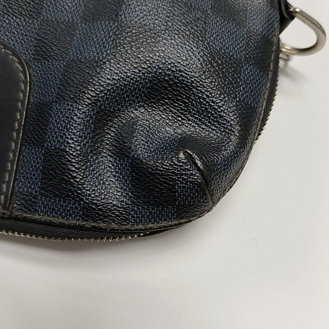 JOUR Damier Coated Canvas Blue