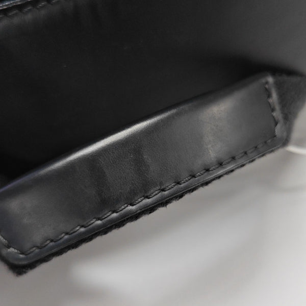 JOSH Damier Graphite Coated Canvas Black