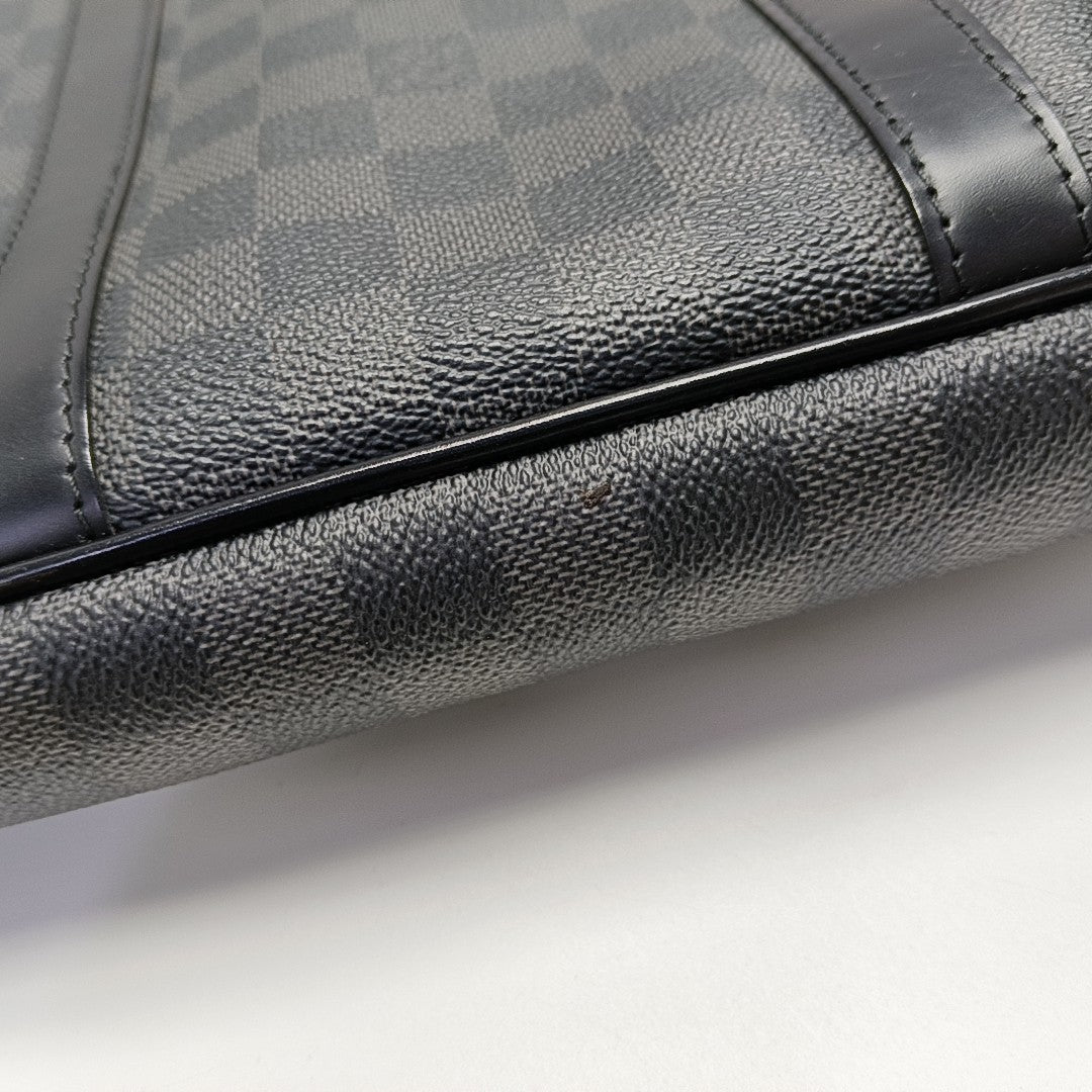 PORTE-DOCUMENTS Damier Graphite Coated Canvas Black