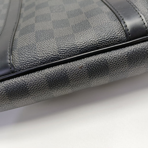 PORTE-DOCUMENTS Damier Graphite Coated Canvas Black