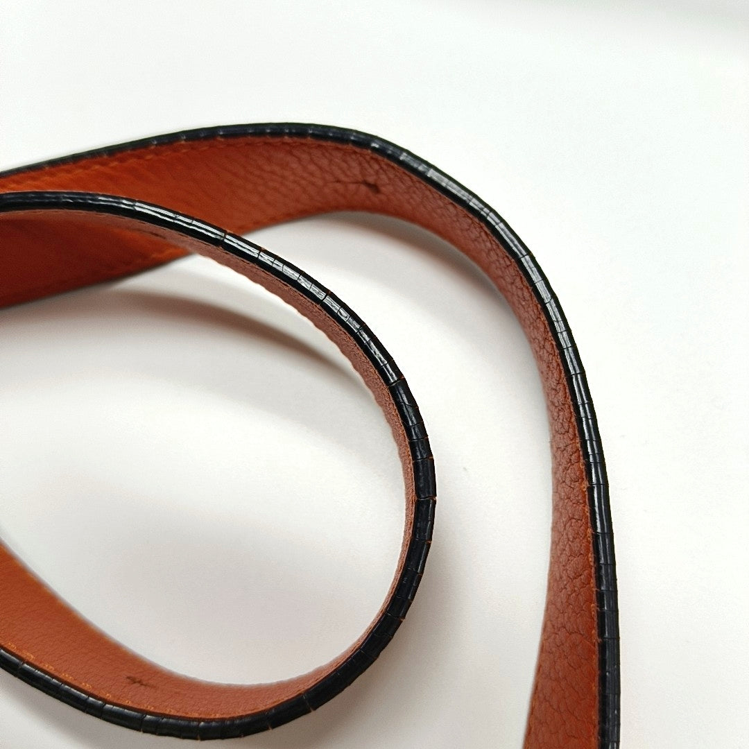 Authenticated pre-owned  Puzzle Calfskin Orange - Shoulder Bag at Looply