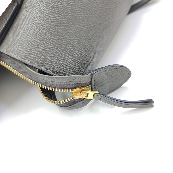 BELT Mini Calfskin Gray