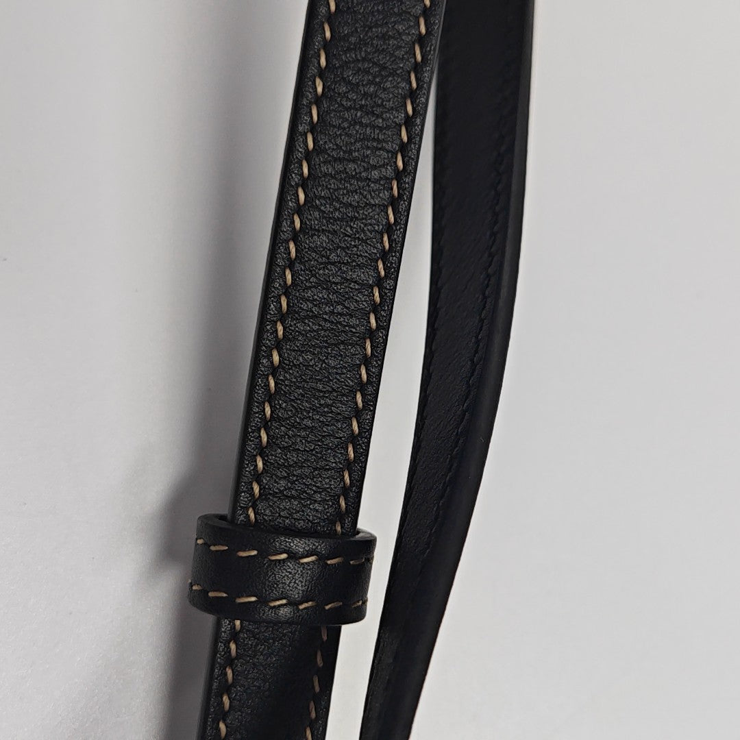 GG Emblem Mini Calfskin Black