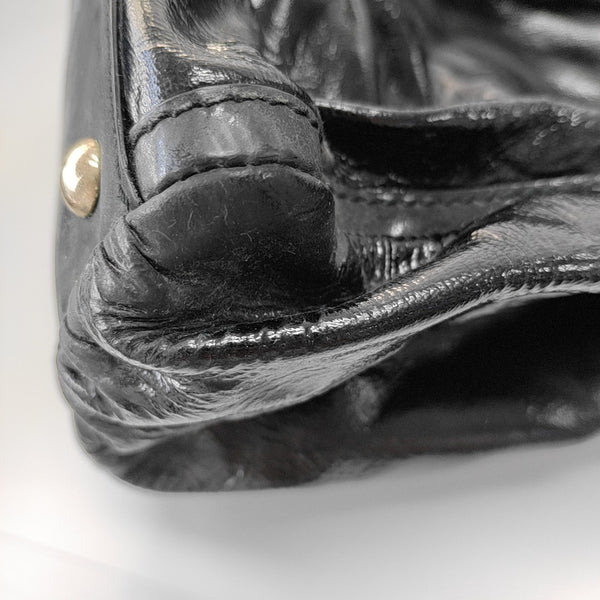 Abbey Patent Leather Black