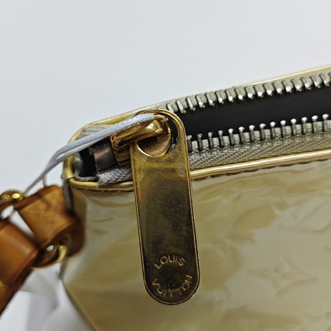 MINNA Monogram Patent Leather Yellow