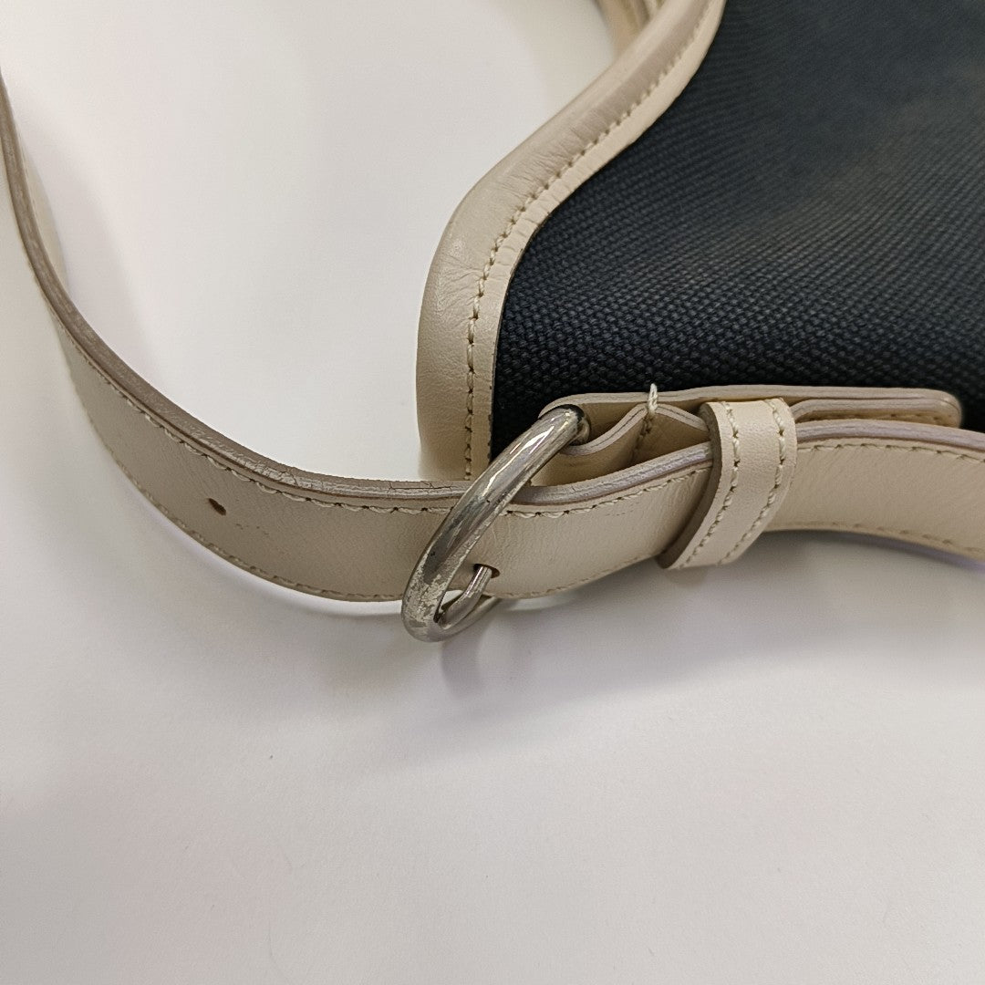 Canvas Shoulder Bag Black