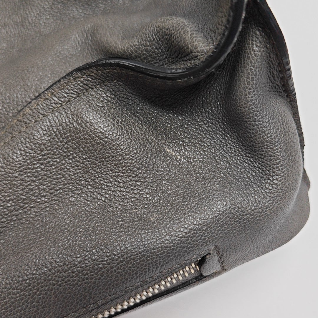Etiquette Calfskin Gray