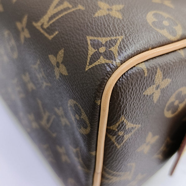 DOPP Monogram Coated Canvas Brown